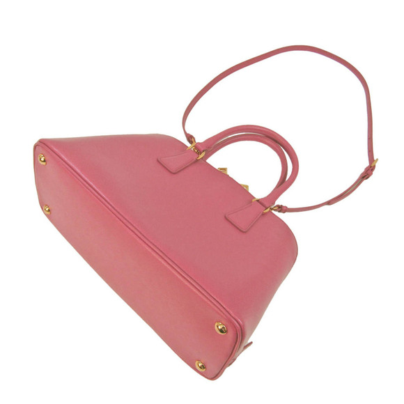 PRADA Pink Saffiano Shoulder Bag - Picture 2 of 16